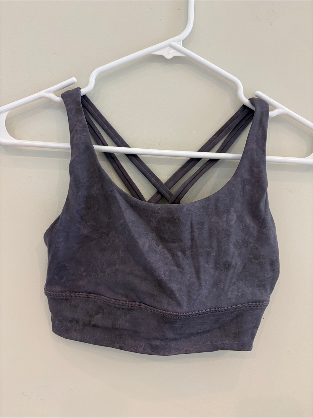 Everyday Strappy Back Sports Bra - Charcoal